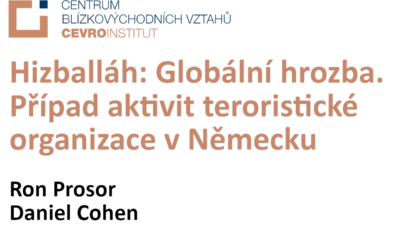 Debata „Hizballáh: Globální hrozba. Případ aktivit teroristické organizace v Německu“