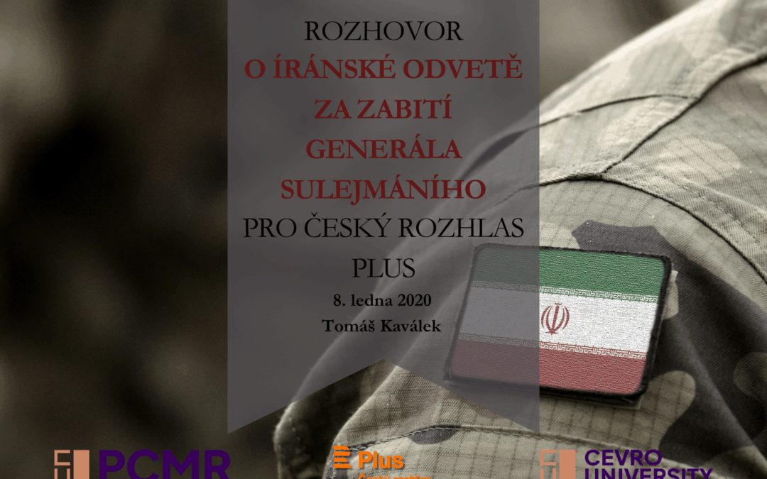 Interview about Iranian retaliation for the killing of General Suleimani