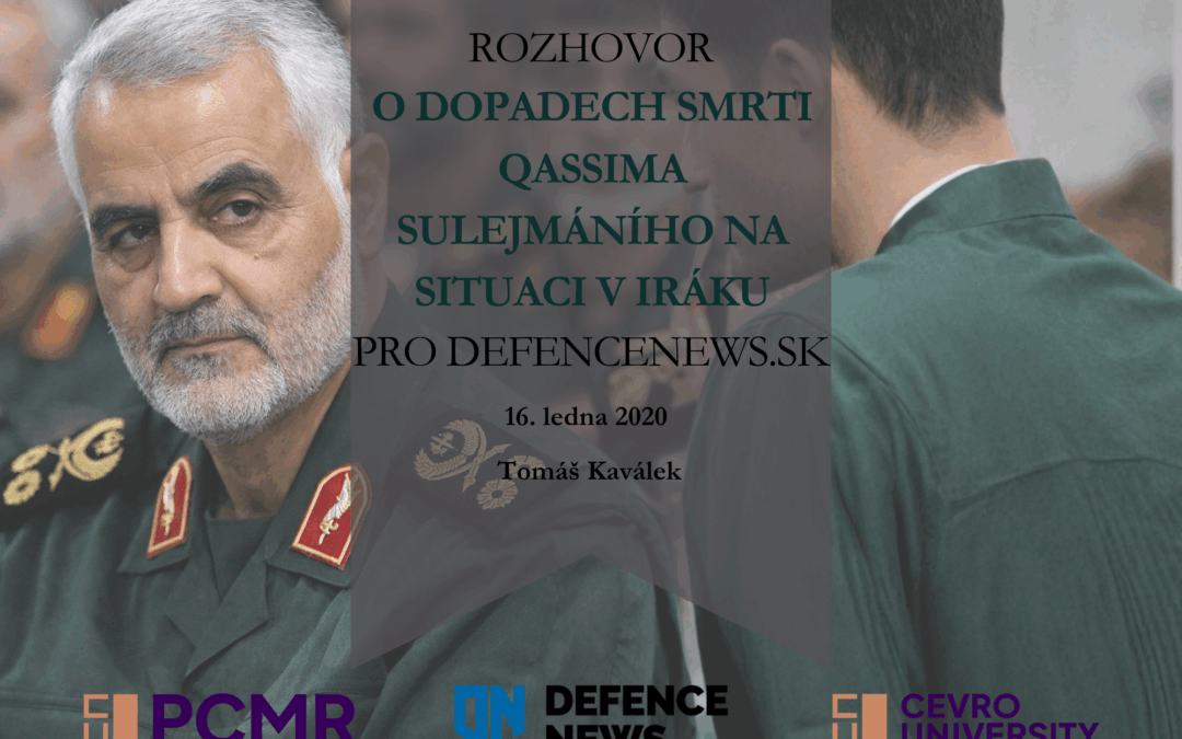 Interview on imapcts of Qassim Suleimani’s detah on the situation in Iraq