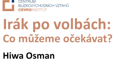 Kulatý stůl „Irák po volbách: Co můžeme očekávat?“