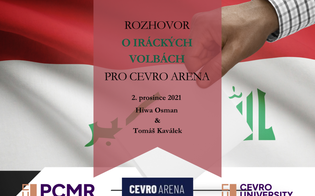 Interview for CEVRO ARENA with Hiwa Osman on Iraqi Elections