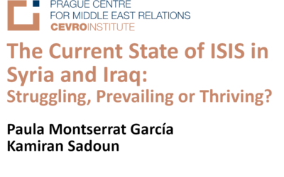 Webinar: “The Current State of ISIS in Syria and Iraq: Struggling, Prevailing or Thriving?”