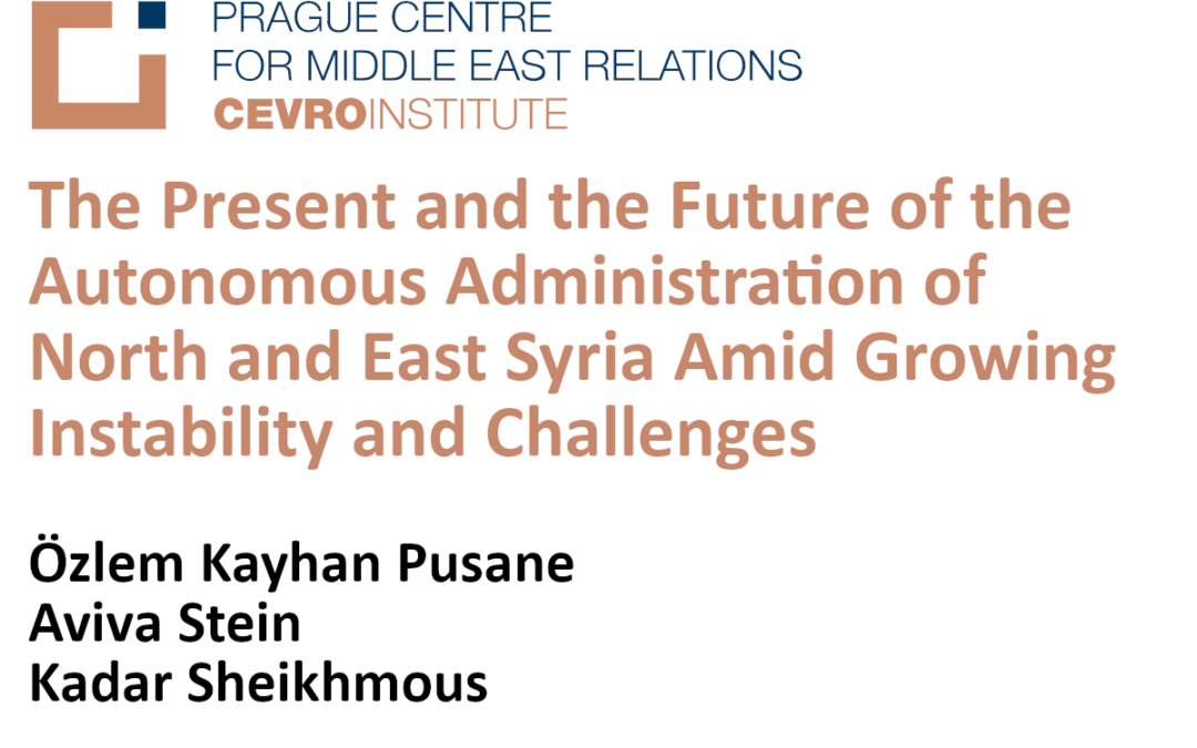 Webinar “The Present and the Future of the Autonomous Administration of North and East Syria Amid Growing Instability and Challenges”