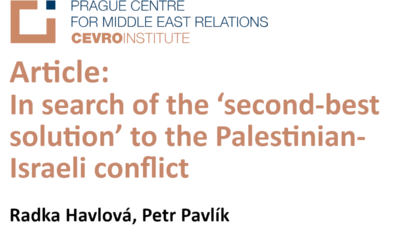 Article “In search of the ‘second-best solution’ to the Palestinian-Israeli conflict”