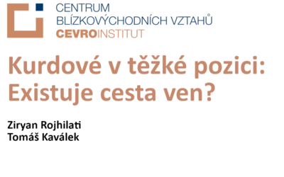 Kulatý stůl s Ziryanem Rojhilati „Kurdové v těžké pozici: Existuje cesta ven?“