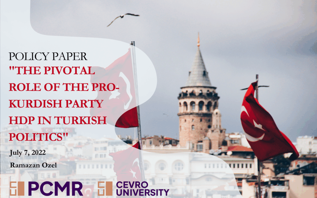Policy Paper “The Pivotal Role of the Pro-Kurdish Party HDP in Turkish Politics”