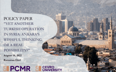 Policy Paper “Yet Another Turkish Operation in Syria: Ankara’s Wishful Thinking or a Real Possibility?”