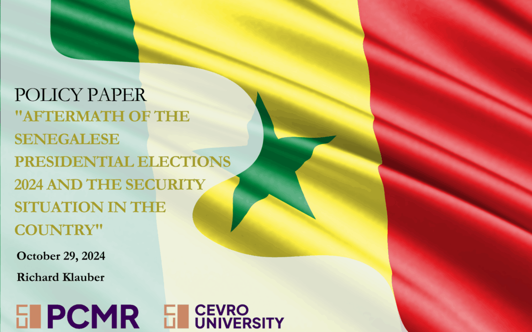 Policy paper “Aftermath of the Senegalese presidential elections 2024 and the security situation in the country”