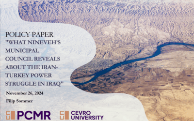 Policy paper “What Nineveh’s Municipal Council Reveals about the Iran-Turkey Power Struggle in Iraq” for the Fikra Forum platform