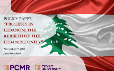 Policy Paper “Protests in Lebanon: The Rebirth of the Lebanese Unity”