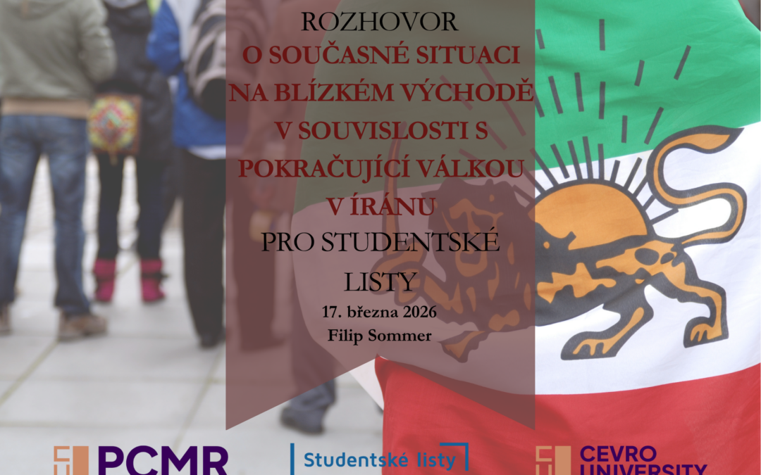 Rozhovor pro Studentské listy